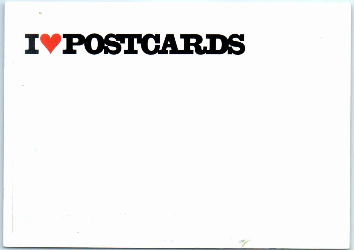 Postcard - I Love Postcards