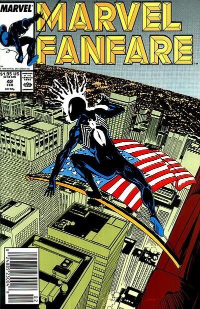 Marvel Fanfare, Vol. 1 (42) Windfall / Once More in the City of Light  Marvel Co
