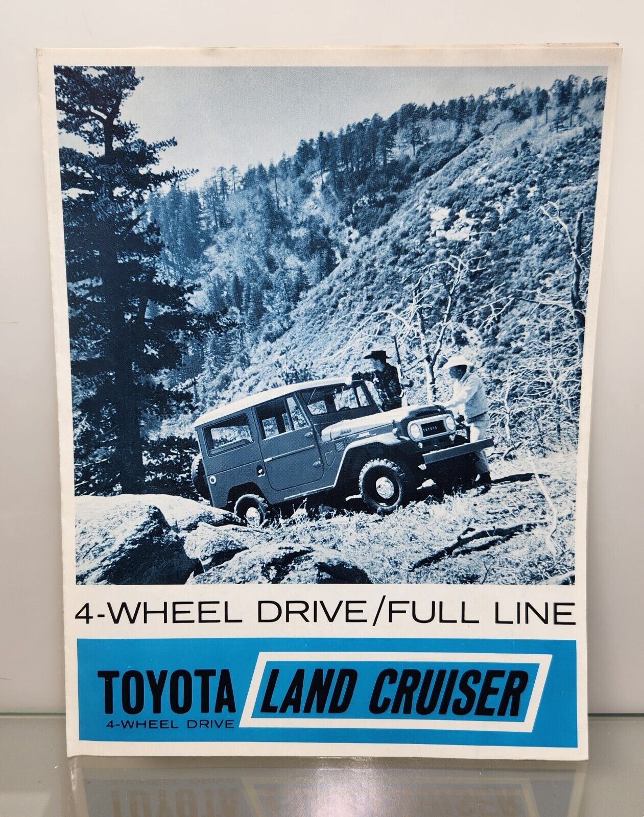 1966 Toyota Land Cruiser 4 - Wheel Drive/Full Line Original Folding Brochure