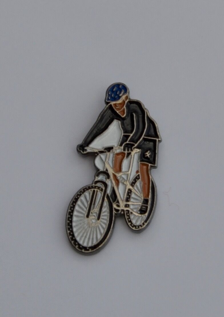 Mountain Bike Quality Enamel Pin Badge