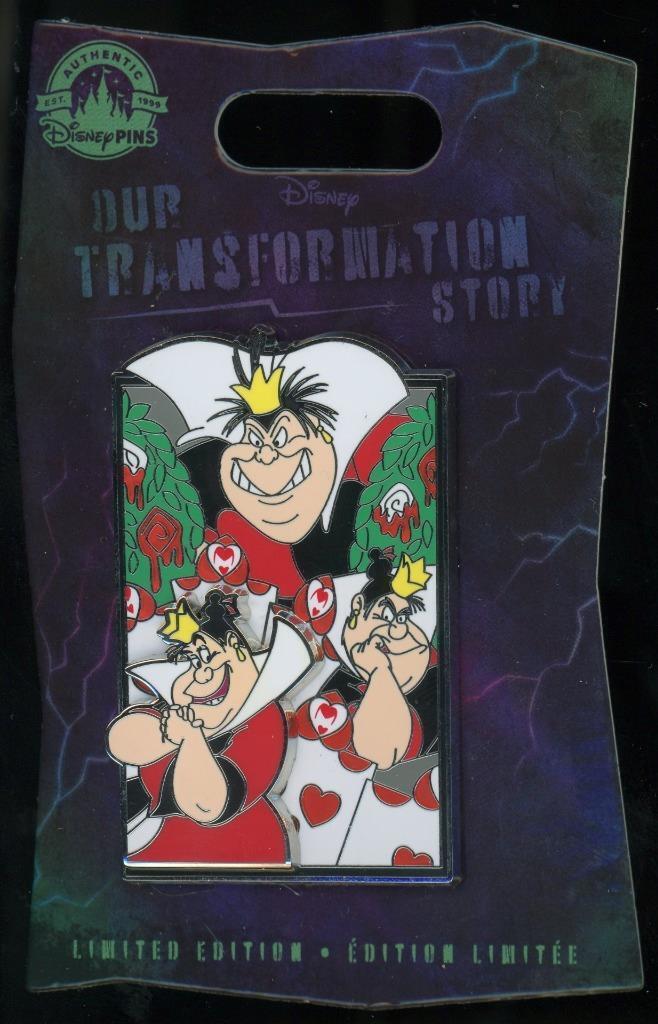 Queen of Hearts Our Transformation Story LE Disney Pin 152446