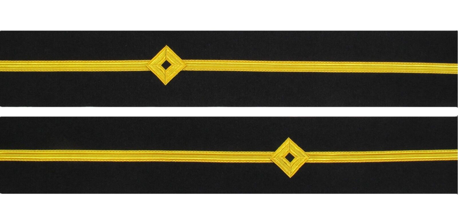 Cuff Braid Diamond Gold Wire Third Officer Third Mate Sub Lieutenant SLt R1917