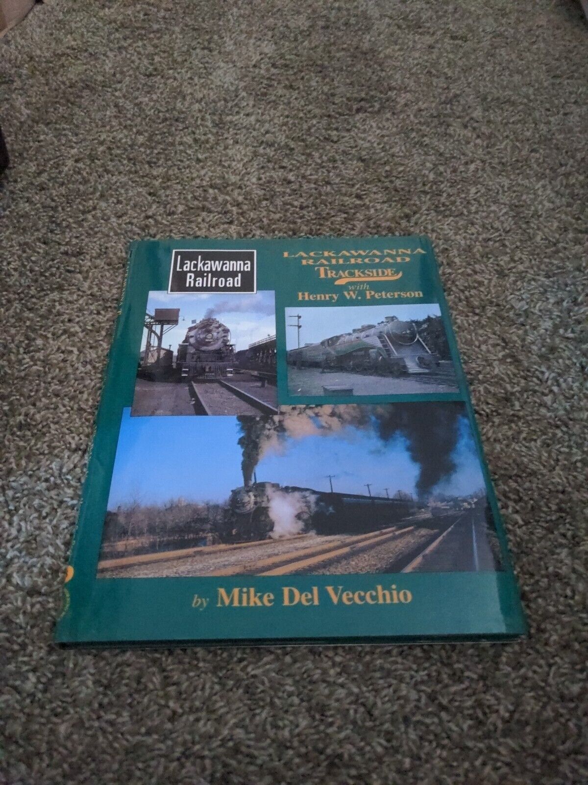 LACKAWANNA RAILROAD TRACKSIDE With Henry W. Peterson By Mike Del Vecchio