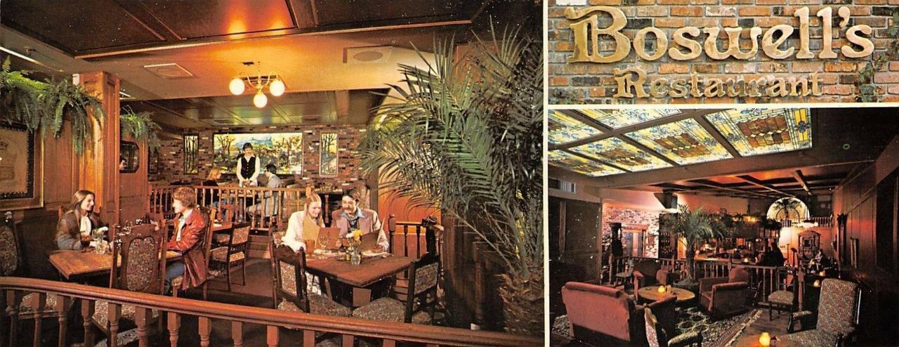 VANCOUVER, Canada  BOSWELL\'S RESTAURANT Interior View OVERSIZE Roadside Postcard