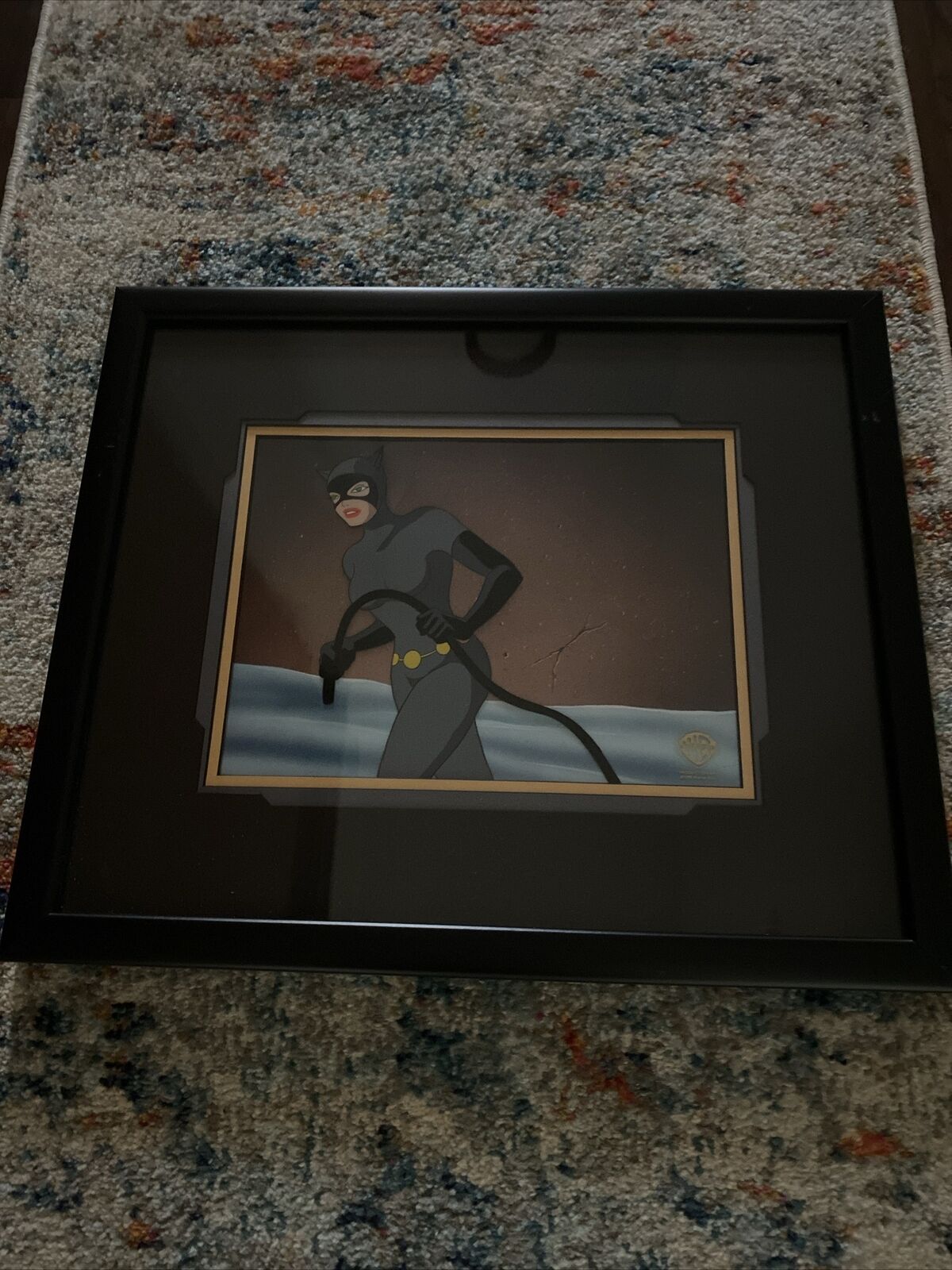 Vintage Framed Batman Production Cell - Catwoman