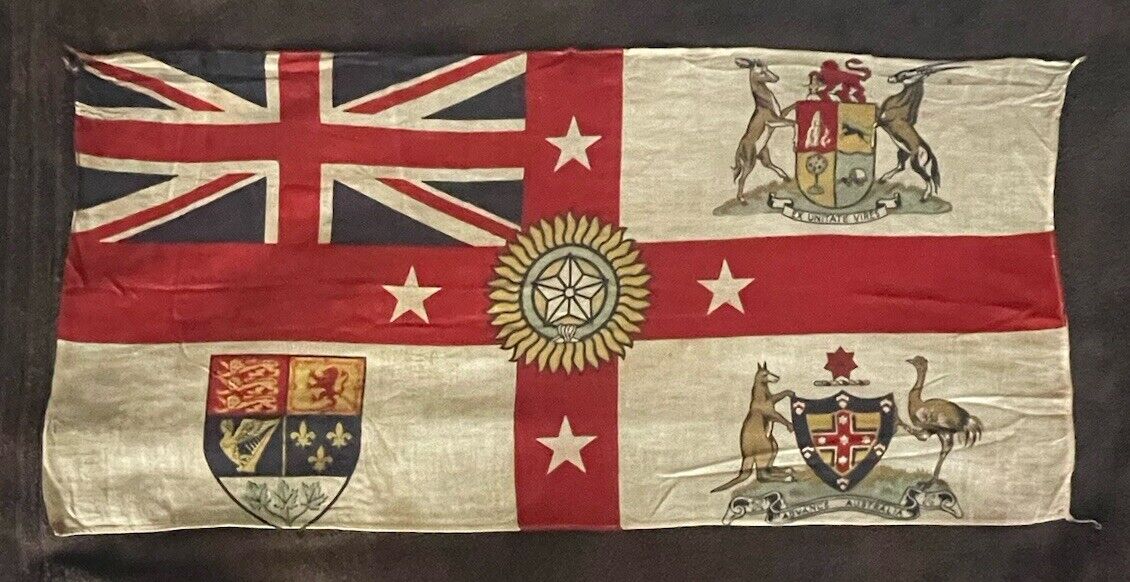 Antique British Empire Exhibition Flag - Wembley 1924-25  41cm X 86cm - 1924