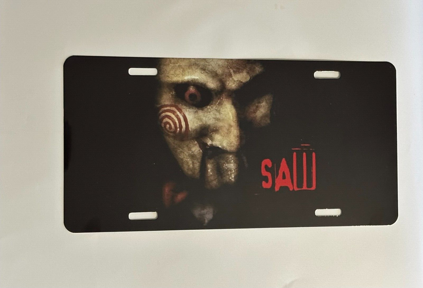 New Saw Movie Horror Movie License Plate