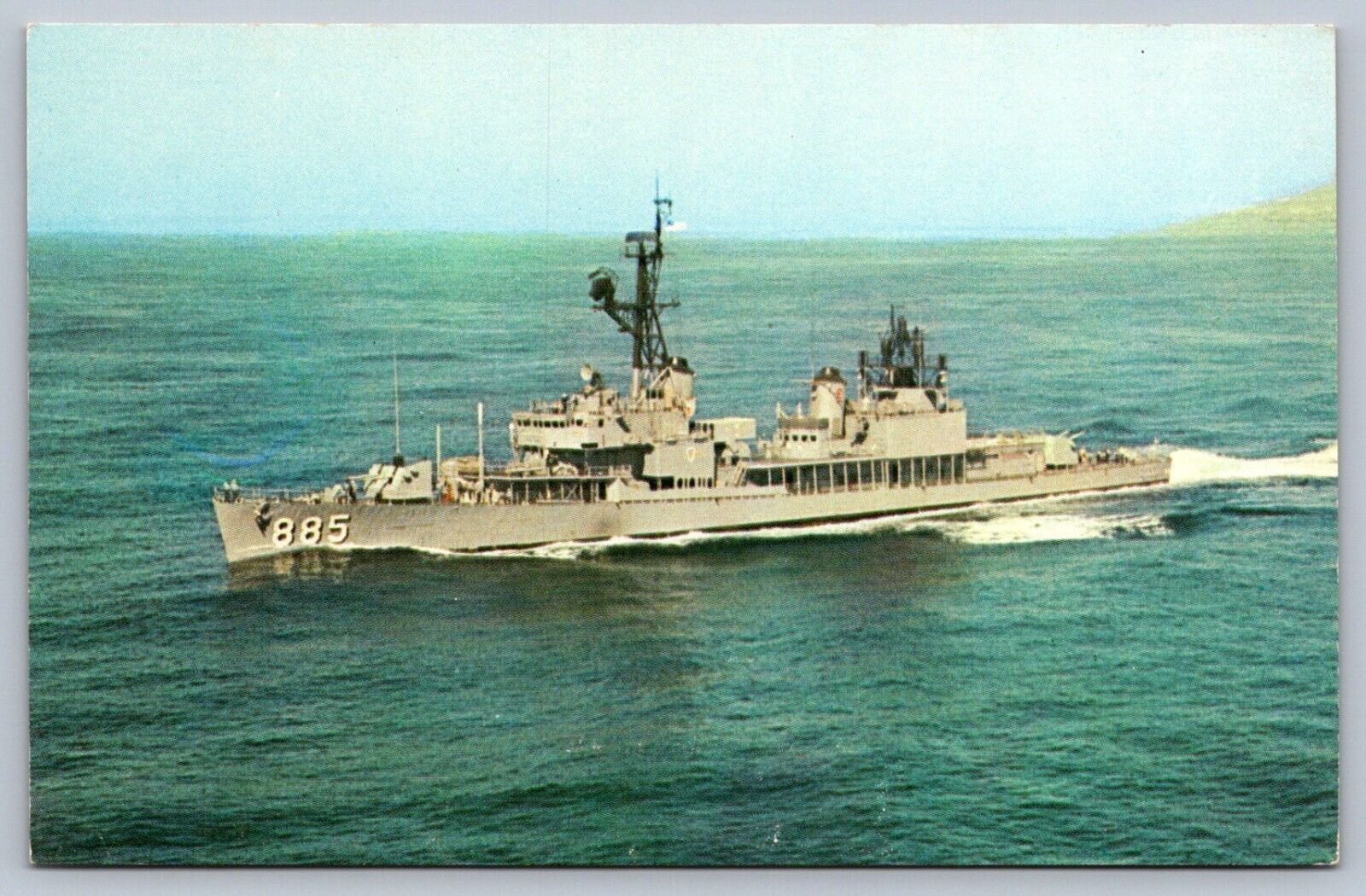 Postcard U.S.S. John R. Craig (DD-885) Navy Destroyer Military Ship