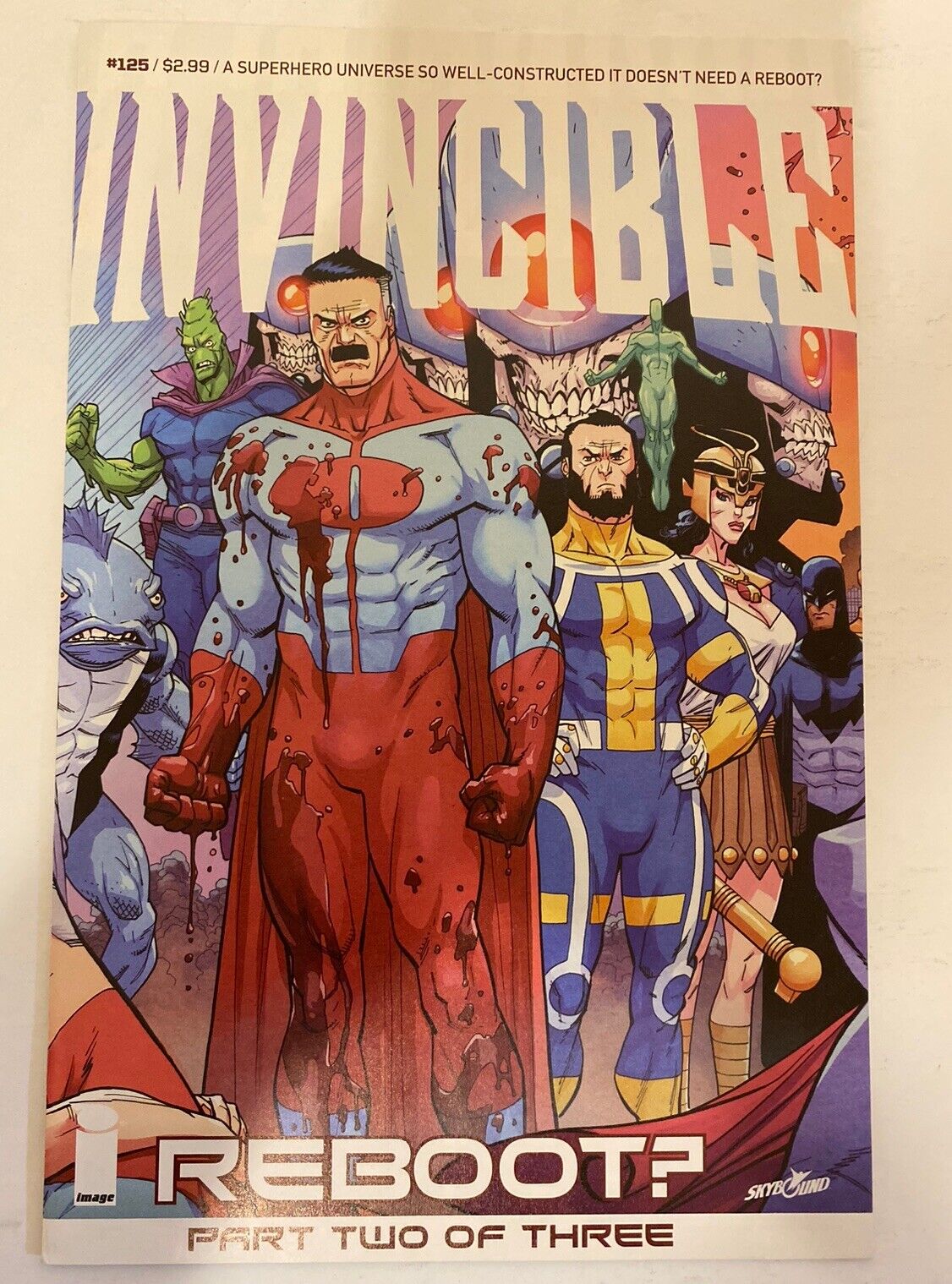 Invincible # 125  Image Comic Book Robert Kirkman VF+\\Nm Low Print Run