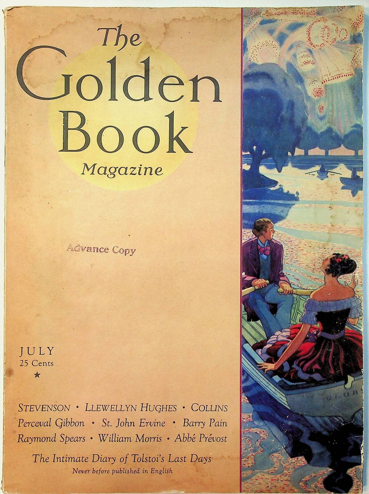 Golden Book Magazine Jul 1931 Vol. 14 #79 FR Low Grade