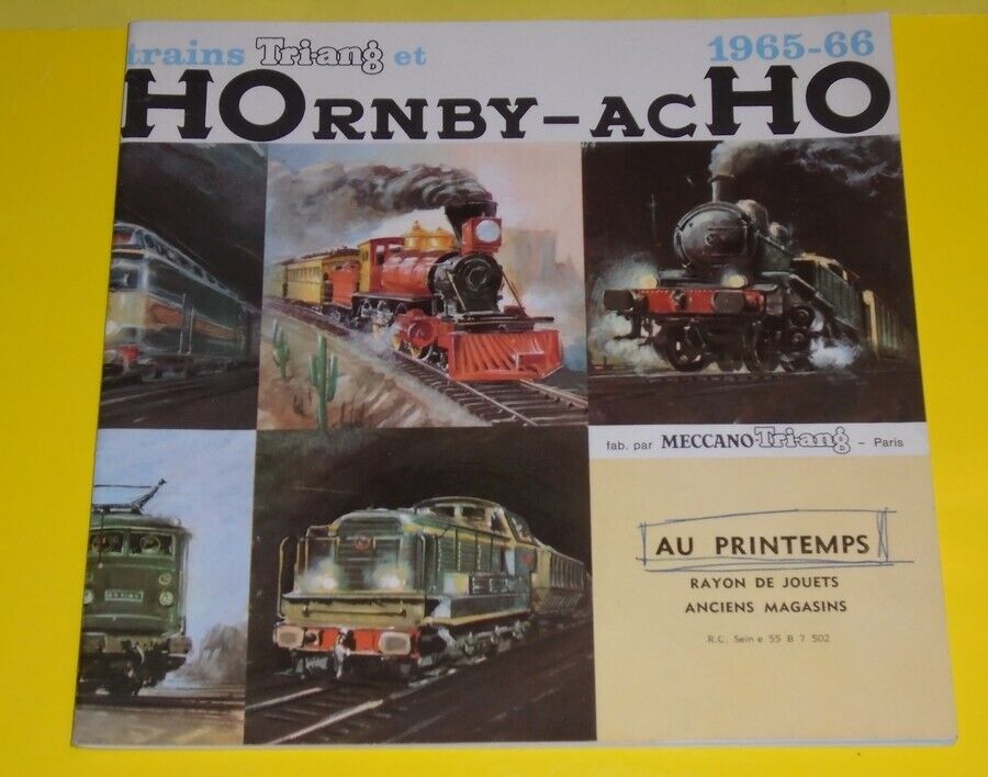 1965 Hornby acHO TRIANG B Catalog - Mechano / TRI-ANG TRAINS