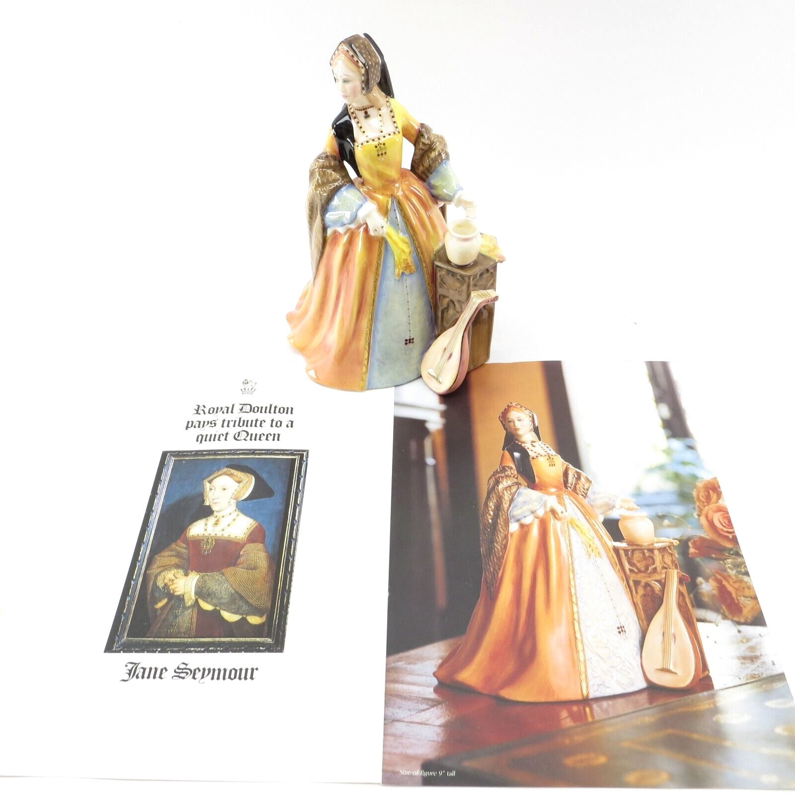 Royal Doulton Jane Seymour HN 3349 Ltd Ed Figurine 24/9500 Henry VIII Wife