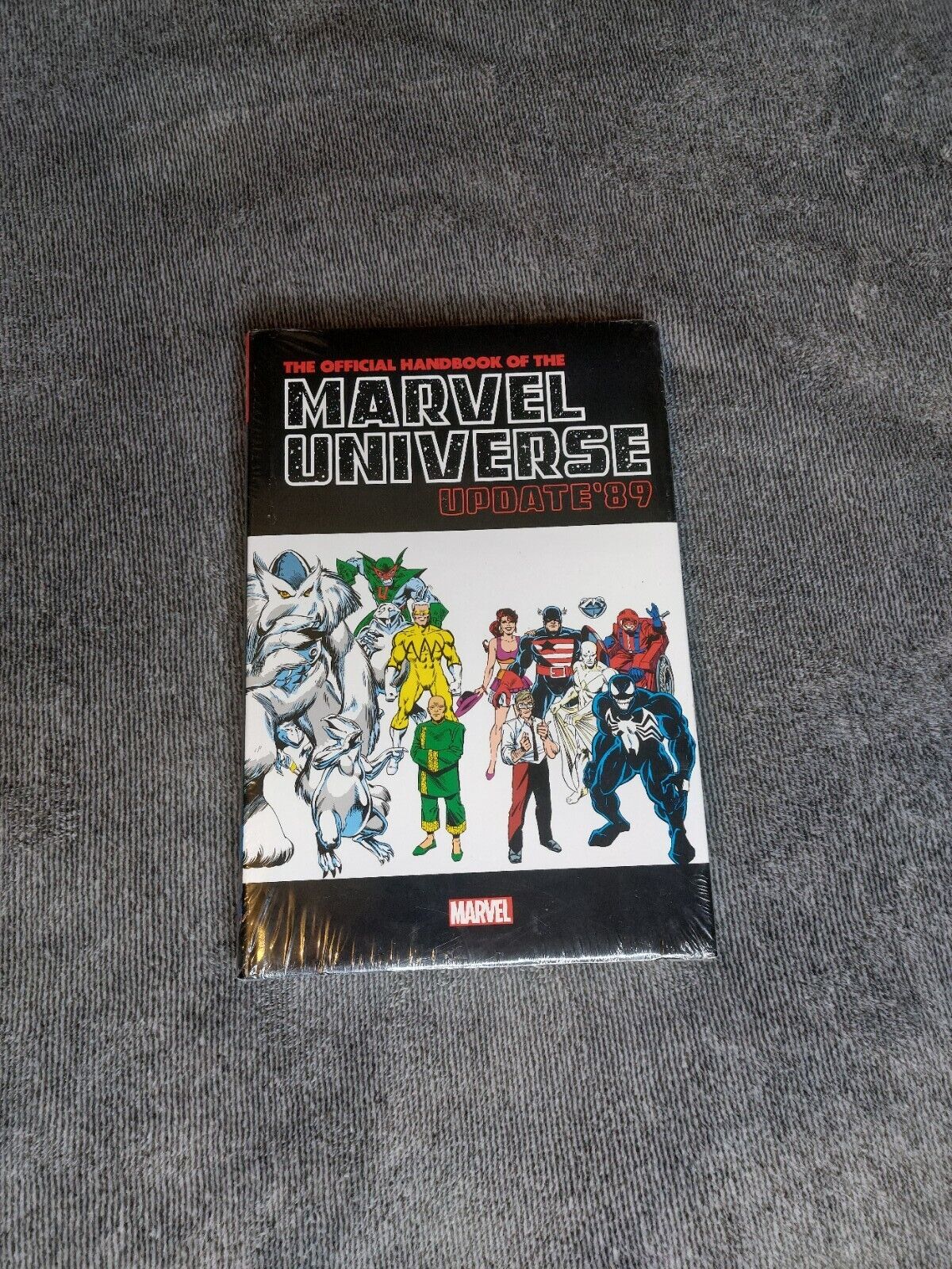 Official Handbook of the Marvel Universe: Update \'89 DM Variant Omnibus (2022)