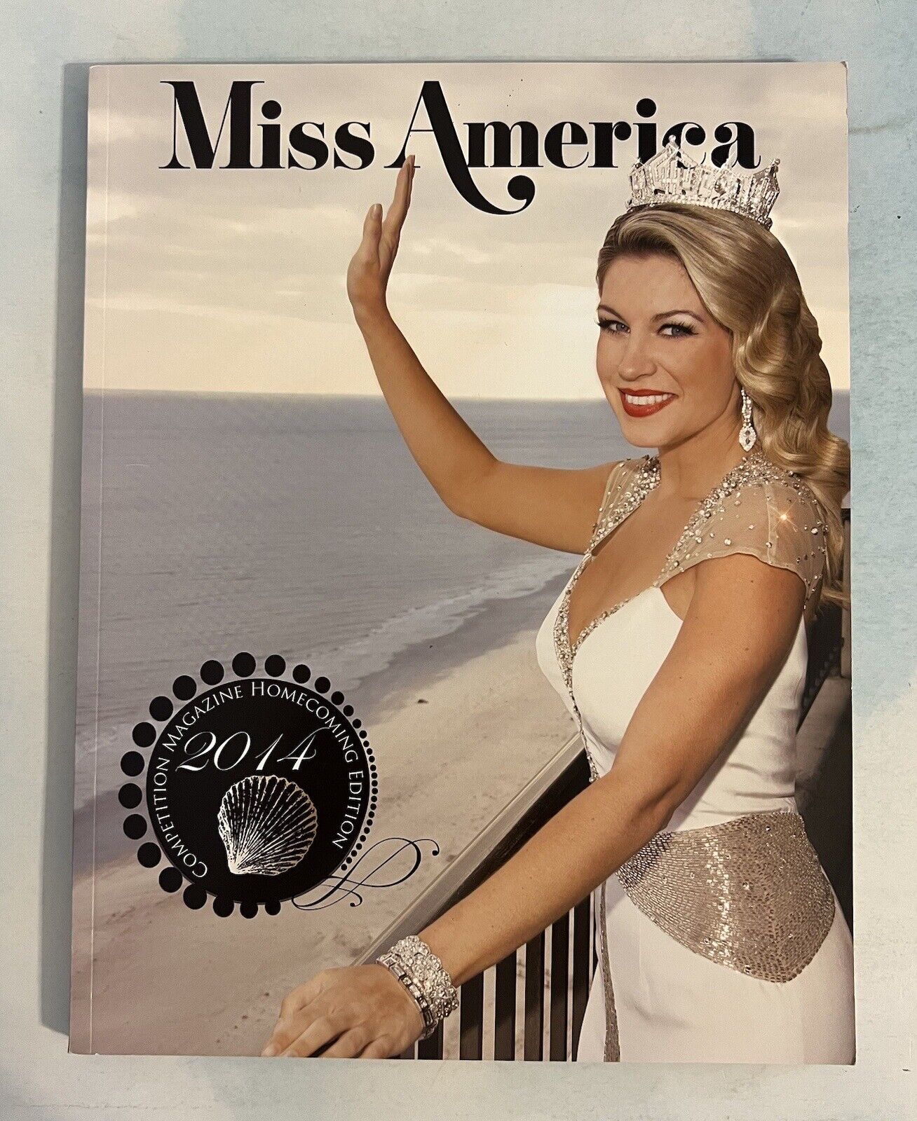 Miss America Competition Magazine 2014 Mallory Hagen Cover Beauty Pageant Prog