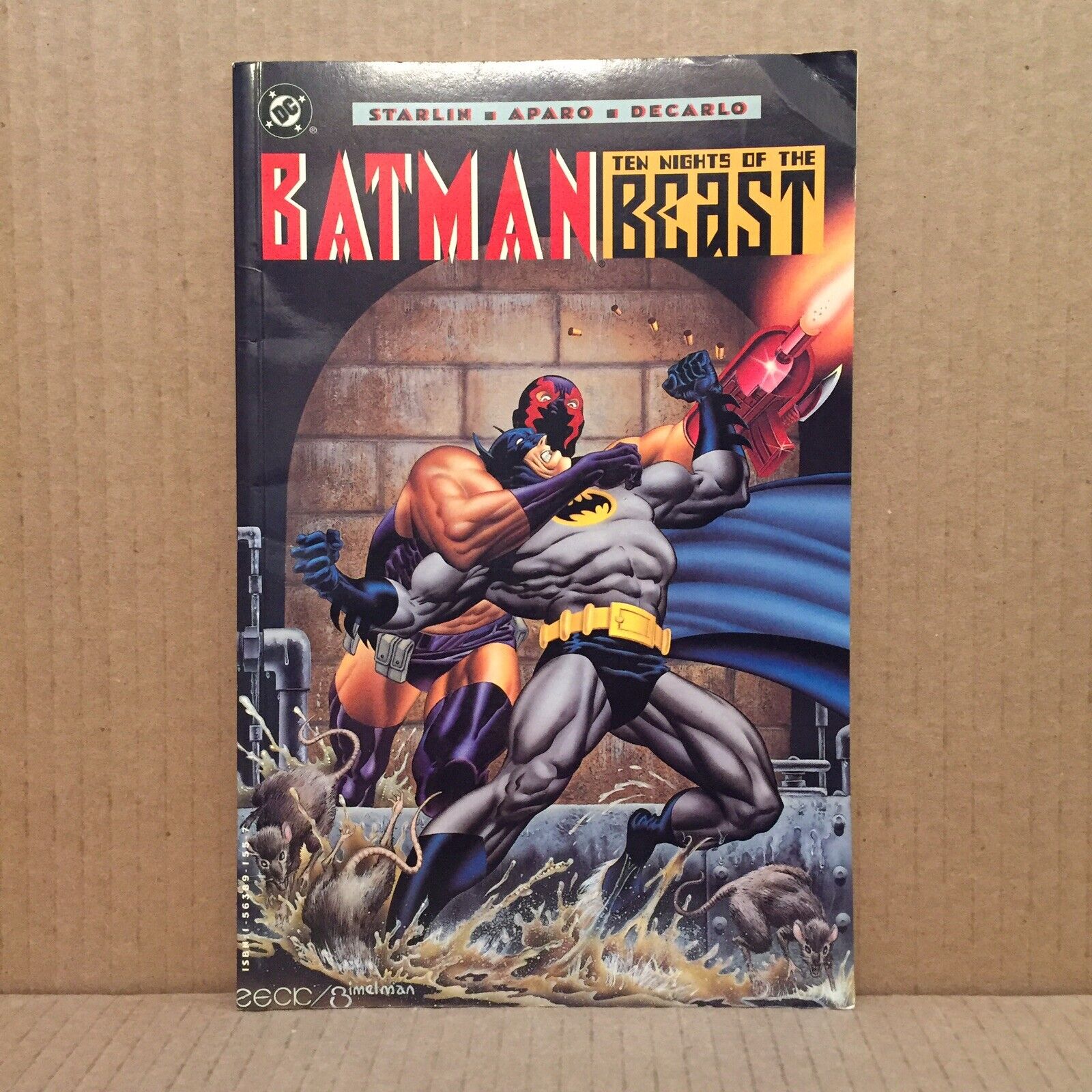 Batman: Ten Nights of the Beast by Jim Starlin 1994 DC Comics 1st Print TPB Good