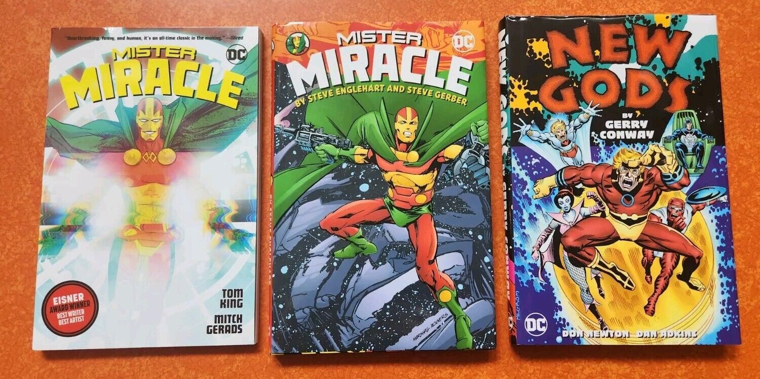 Fourth World New Gods HC Set and Mister Miracle by Tom King DC Comics Jack Kirby