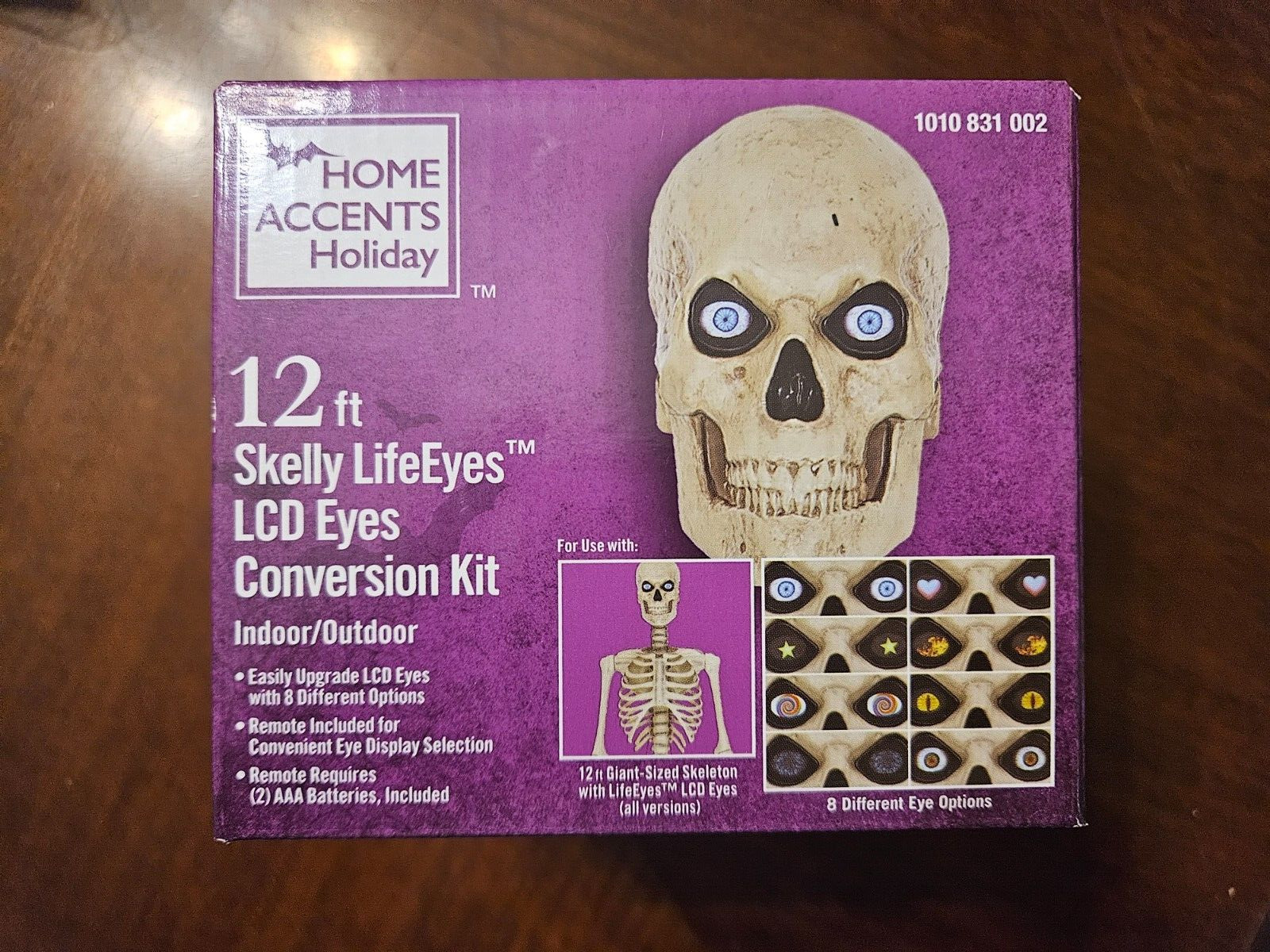 12 ft. Skeleton Skelly Eye Kit - Home Accents Holiday Halloween - New, Sealed