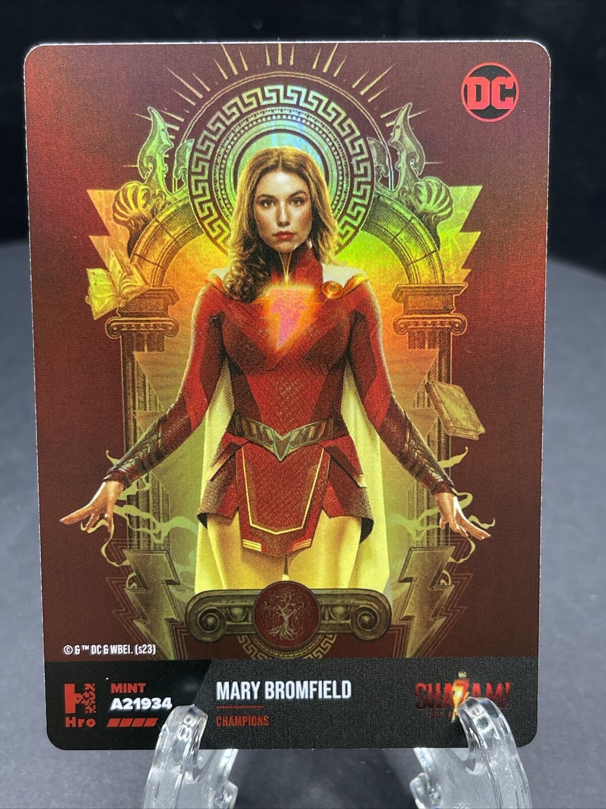 Mary Broomfield DC Hybrid Trading Card 2023 Chapter 3 Shazam Epic Holo #A21934