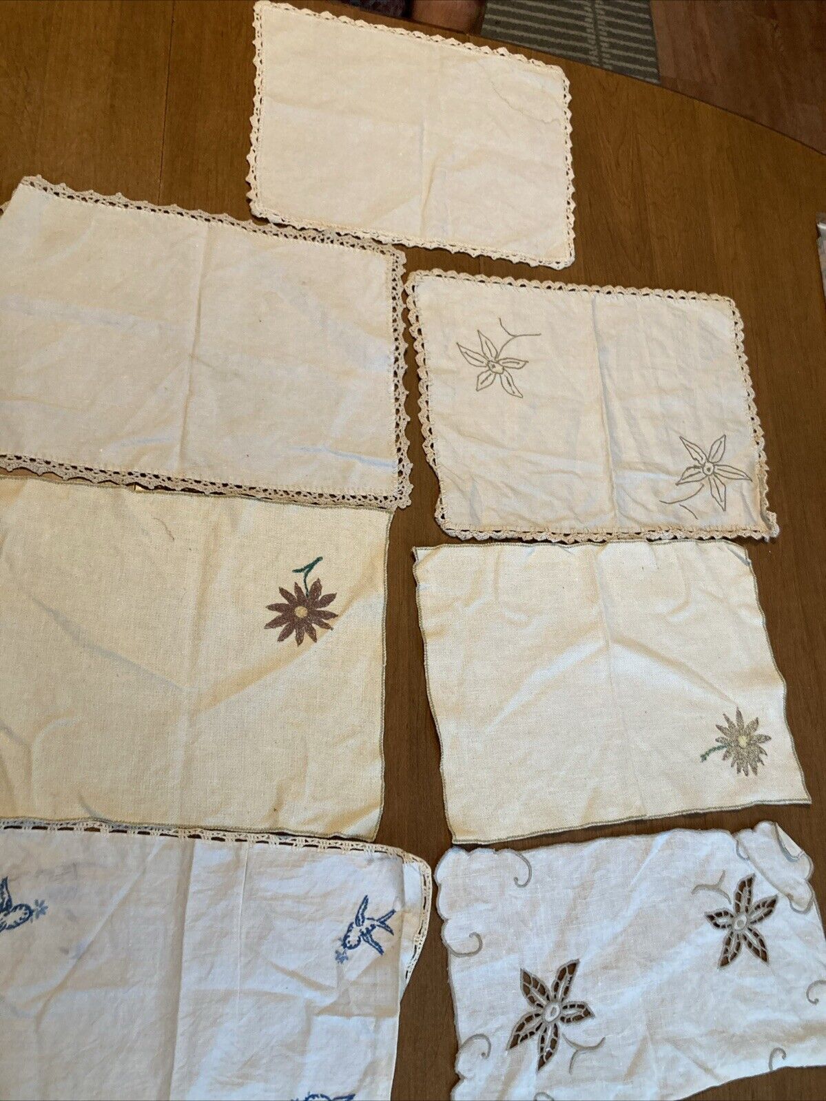 Vintage Cloth napkin lot 7