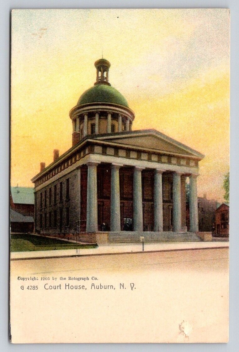 c1905 Rotograph Court House Auburn New York P623