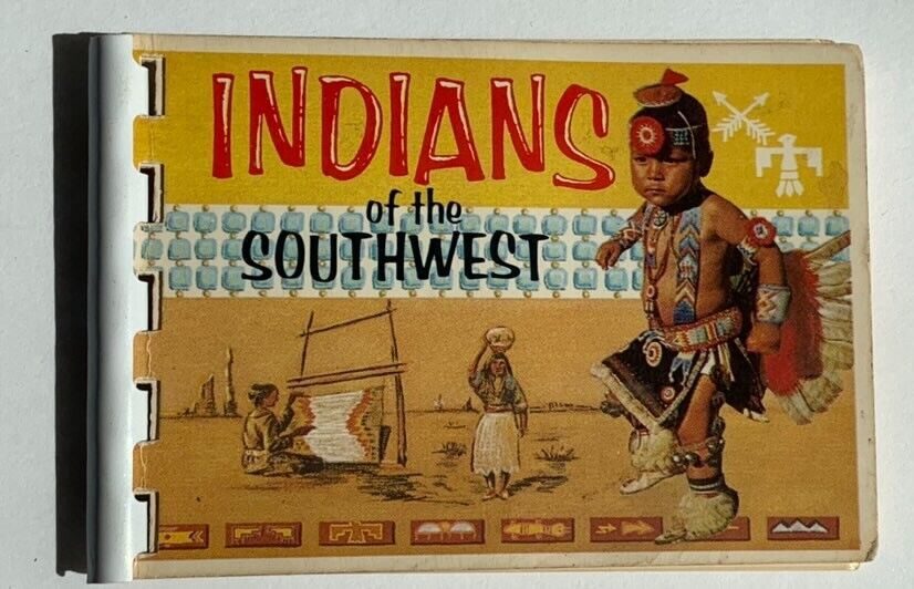 Indians of the Southwest 3 x 4 inch Tourist Souvenir Booklet (1960s?)