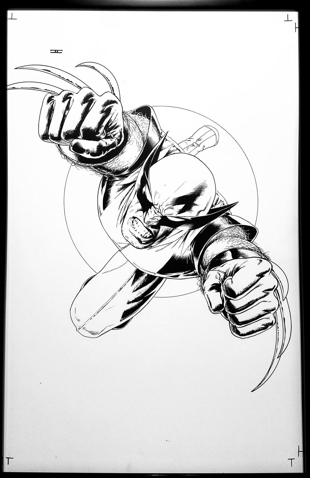 Astonishing X-Men #3 John Cassaday 11x17 FRAMED Original Art Poster Marvel Comic