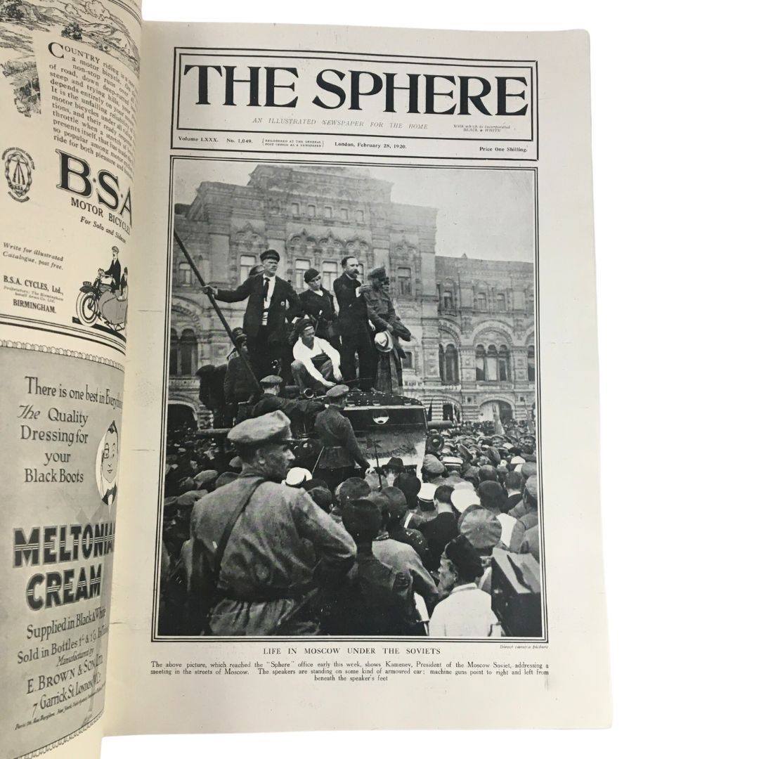 The Sphere Newspaper February 28 1920 Life in Moscow Under The Soviets No Label