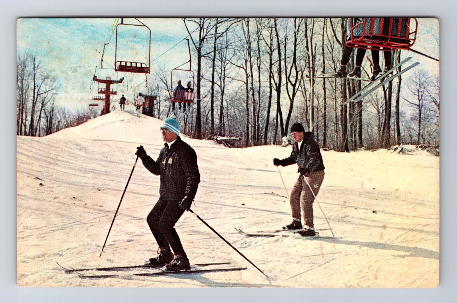 Champion PA-Pennsylvania, Seven Springs Mountain Resort, Vintage Card Postcard