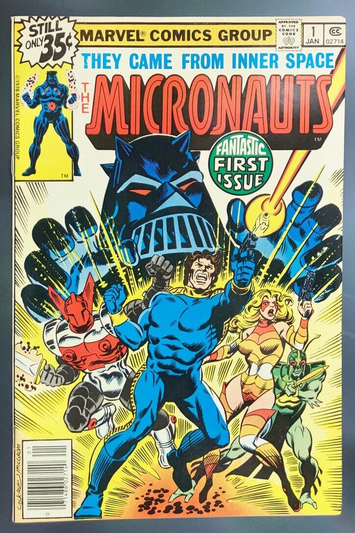 Micronauts #1 (1979) KEY 1st app. of Micronauts, 1st app. of Bug (NM)/