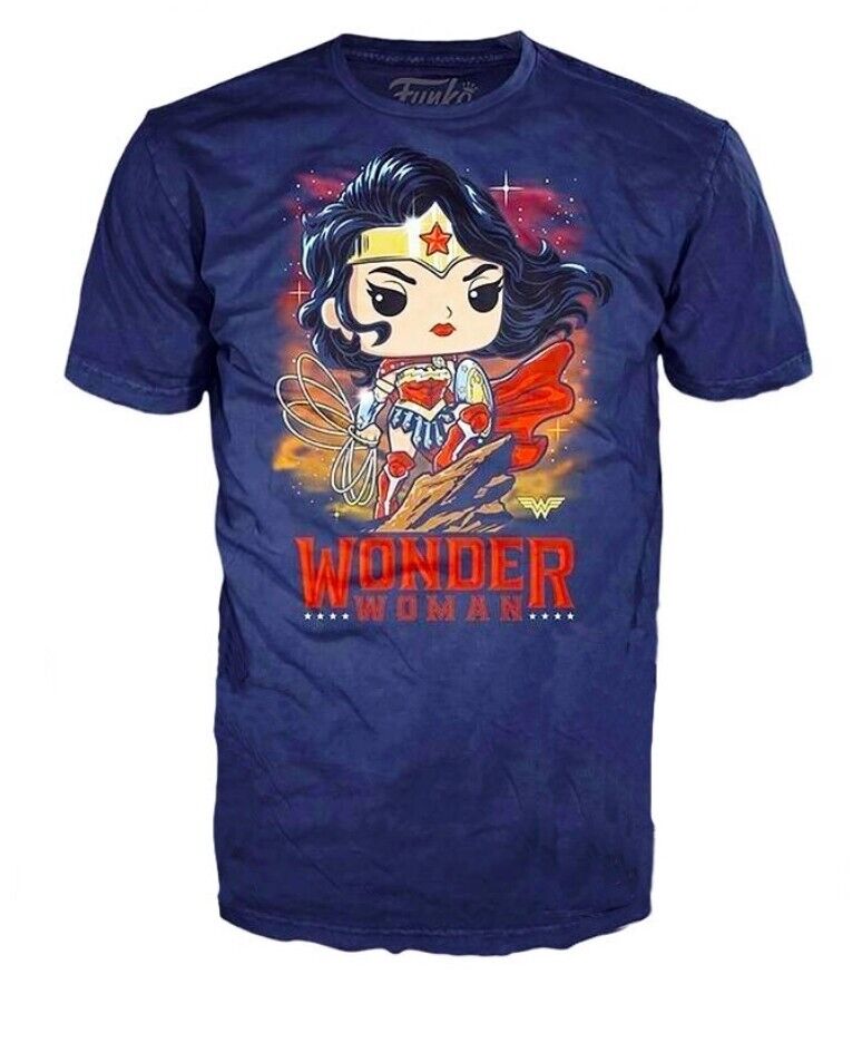 FUNKO POP TEE WONDER WOMAN JIM LEE DC COLLECTION EXCLUSIVE T-SHIRT 2XL NEW