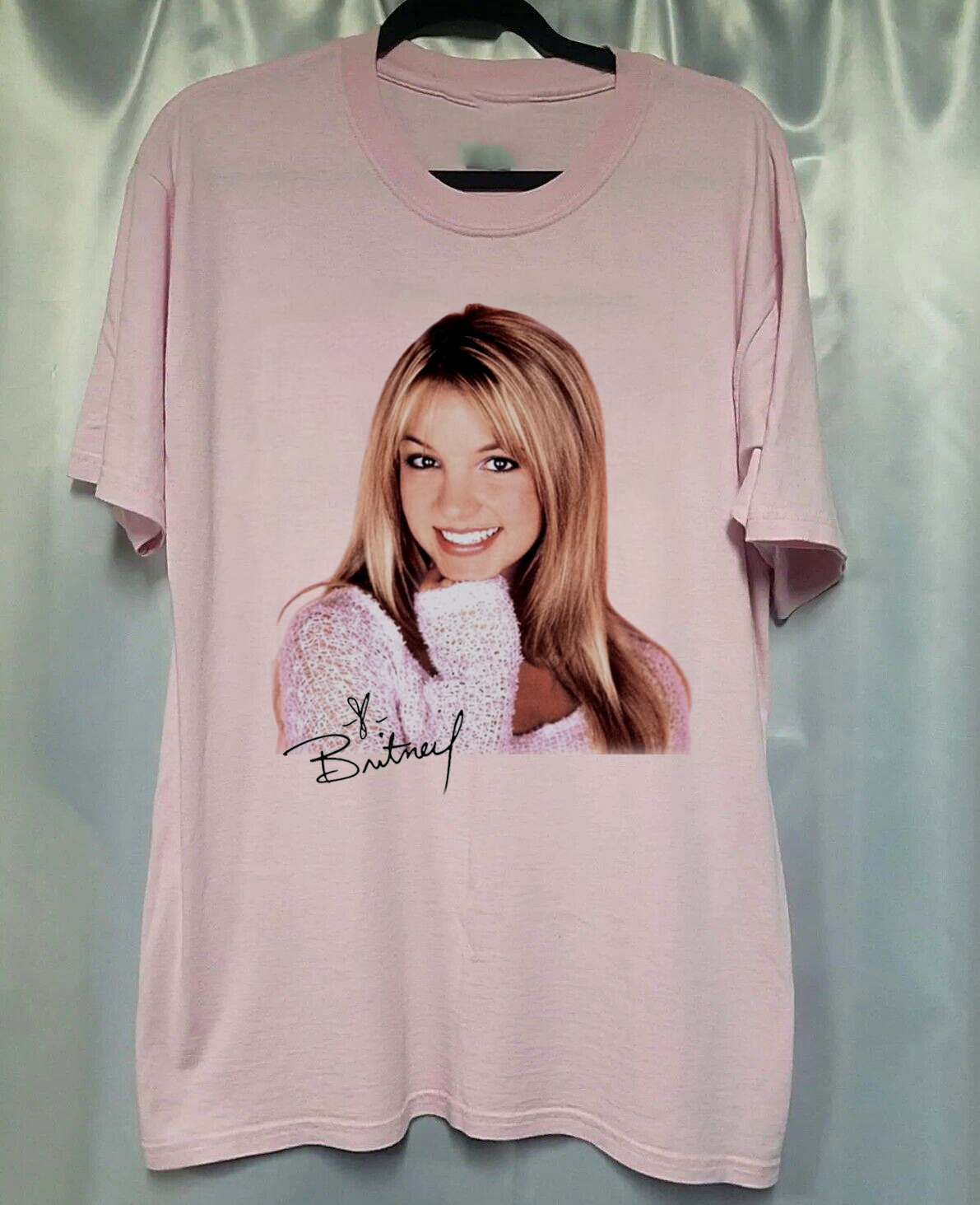Rare Britney Spears So Pretty Gift For Fan S-2345XL Light Pink Unisex T-shirt