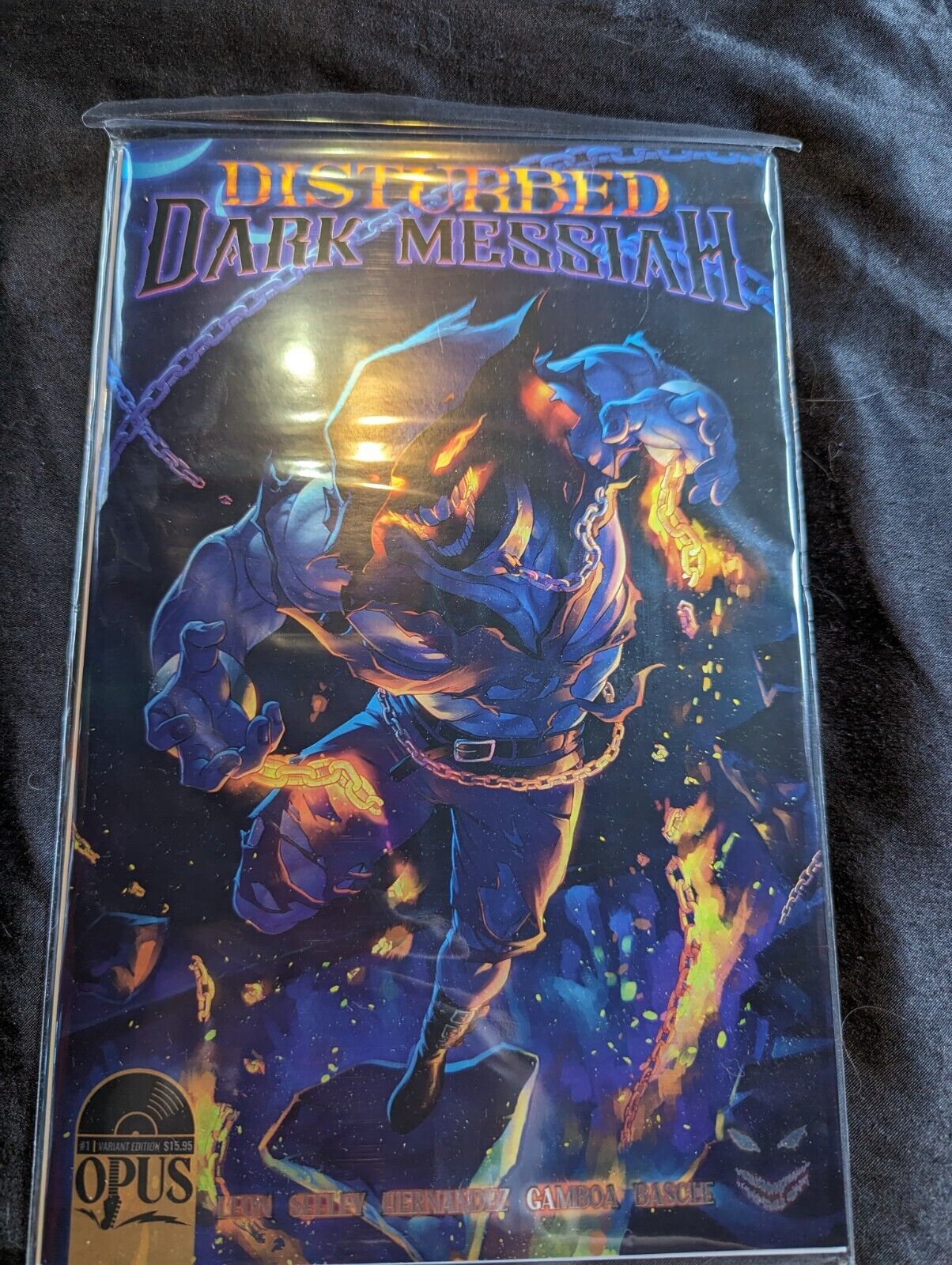Disturbed Dark Messiah Opus Volume 1 Variet Edition Foil Cover New