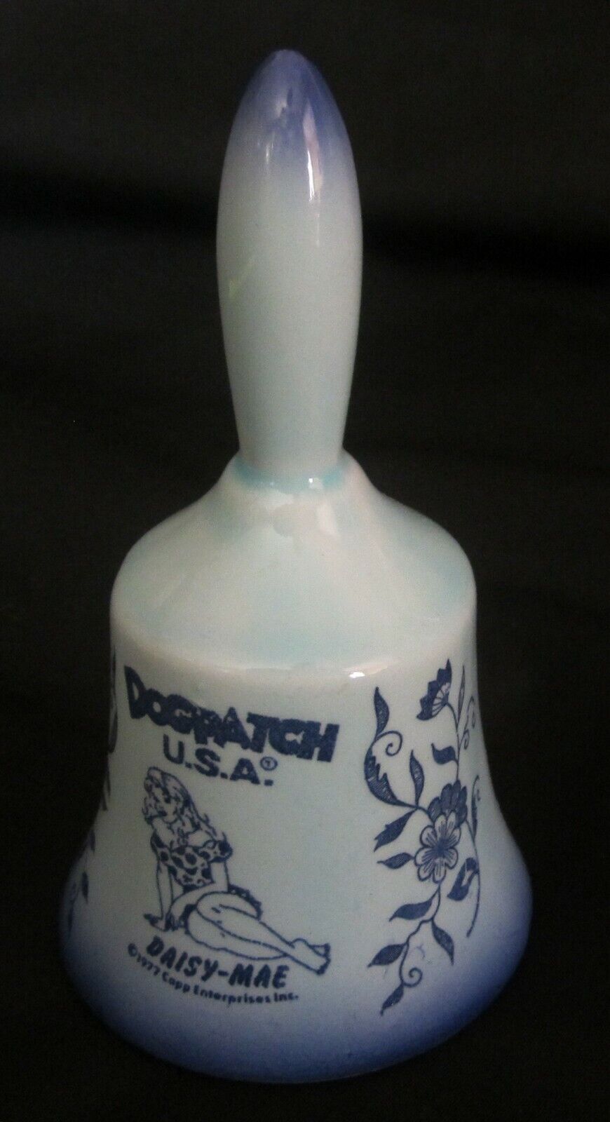 Daisy Mae Dogpatch USA Lil Abner Ceramic Bell Vintage Souvenir