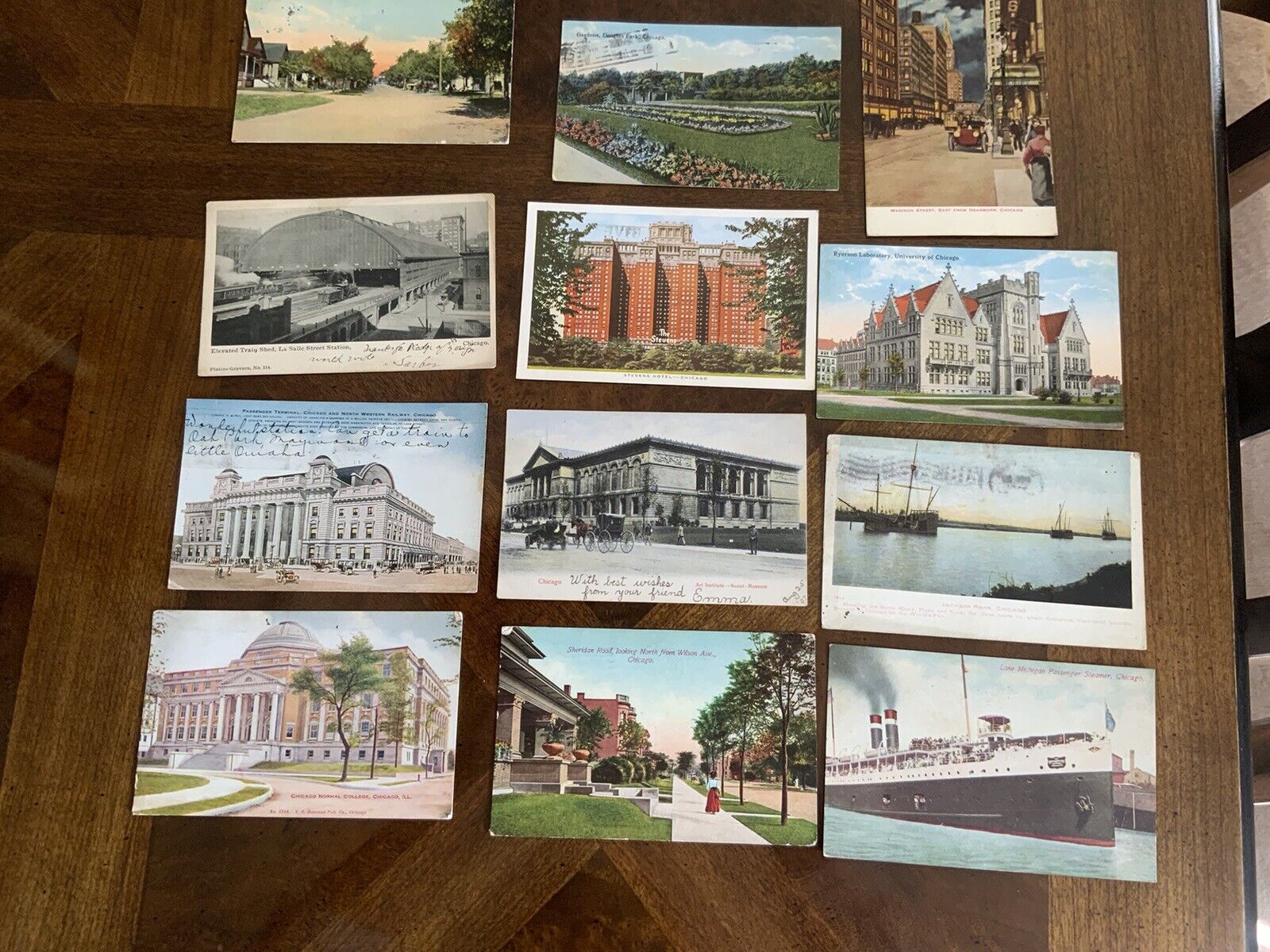 Early 1900s Chicago Illinois ~ Lot of 31 Vintage Postcards