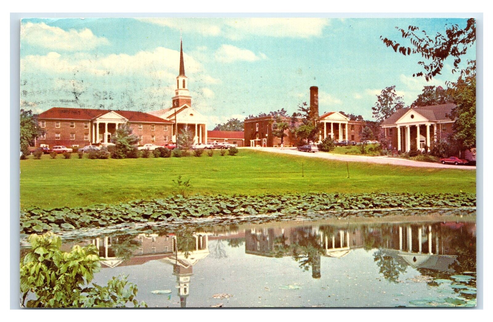 Postcard Johnson Bible College, Knoxville TN 1973 W2