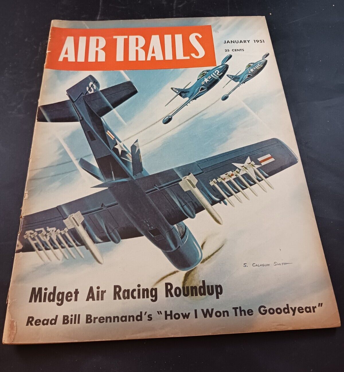 Air Trails 1/1951 aviation news AIR TRAILS. MAGAZINE