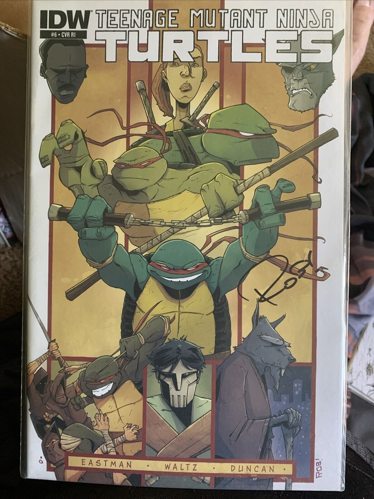 Teenage Mutant Ninja Turtles TMNT #6 RI 1:10 Incentive 2012