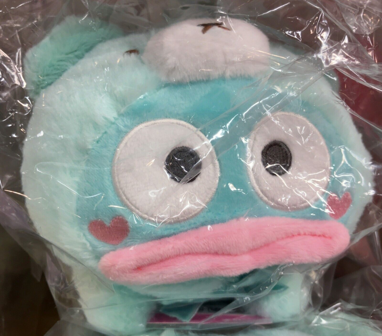 Sanrio Character Hangyodon Nakayochi Muchu Bear Stuffed Toy S Plush New Japan