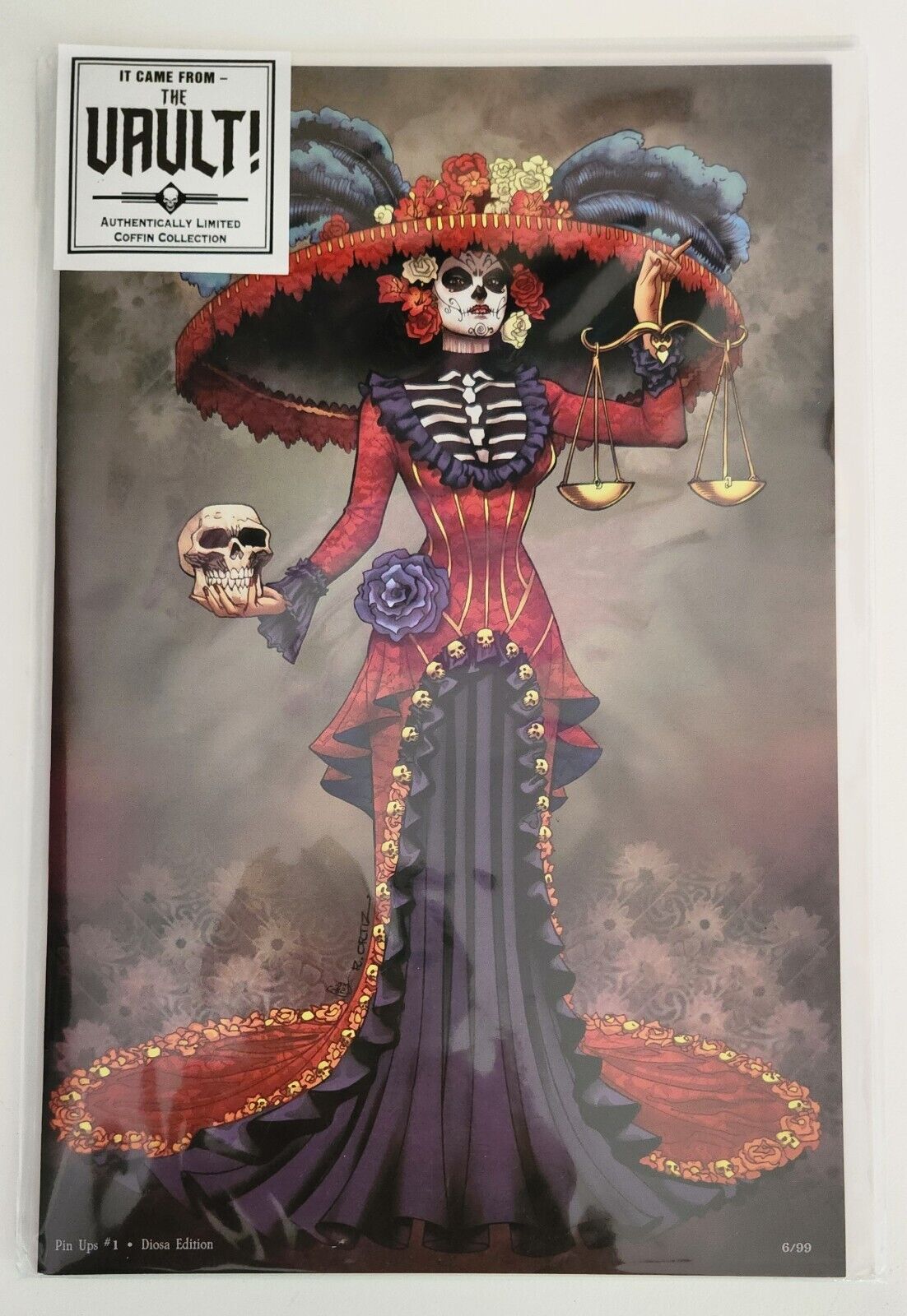 Coffin Comics - La Muerta Pin-ups - Diosa Edition - VAULT  6/99