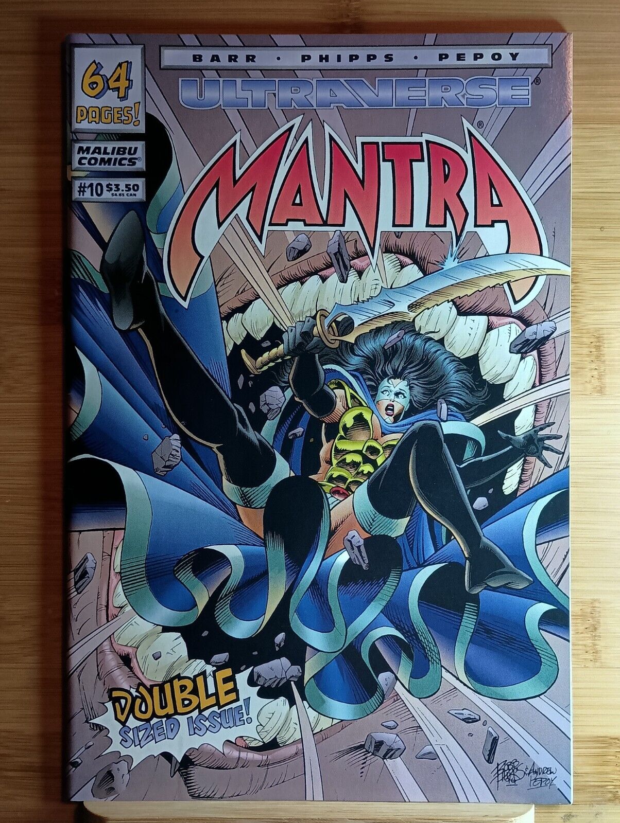 1995 Malibu Comics Ultraverse Premiere 2/Mantra 10 Flip Book  