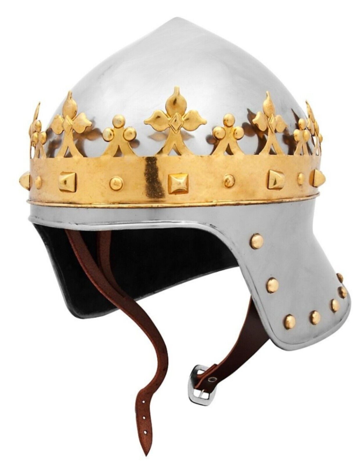 Medieval sallet  Nasal Helmet from 15th Century - German Armor