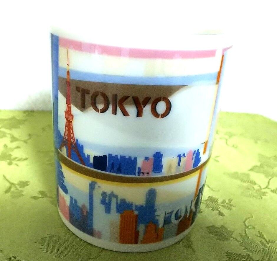 Starbacks Mug Tokyo 2013 limited Japanese made rare diameter 850mm/ Length 105mm