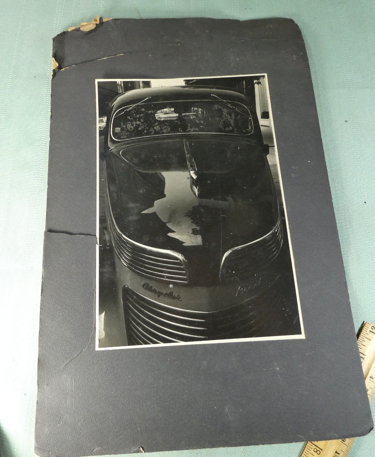 Vintage B&W Photograph of Chrysler Royal Automobile Car 6.5 X 9.5