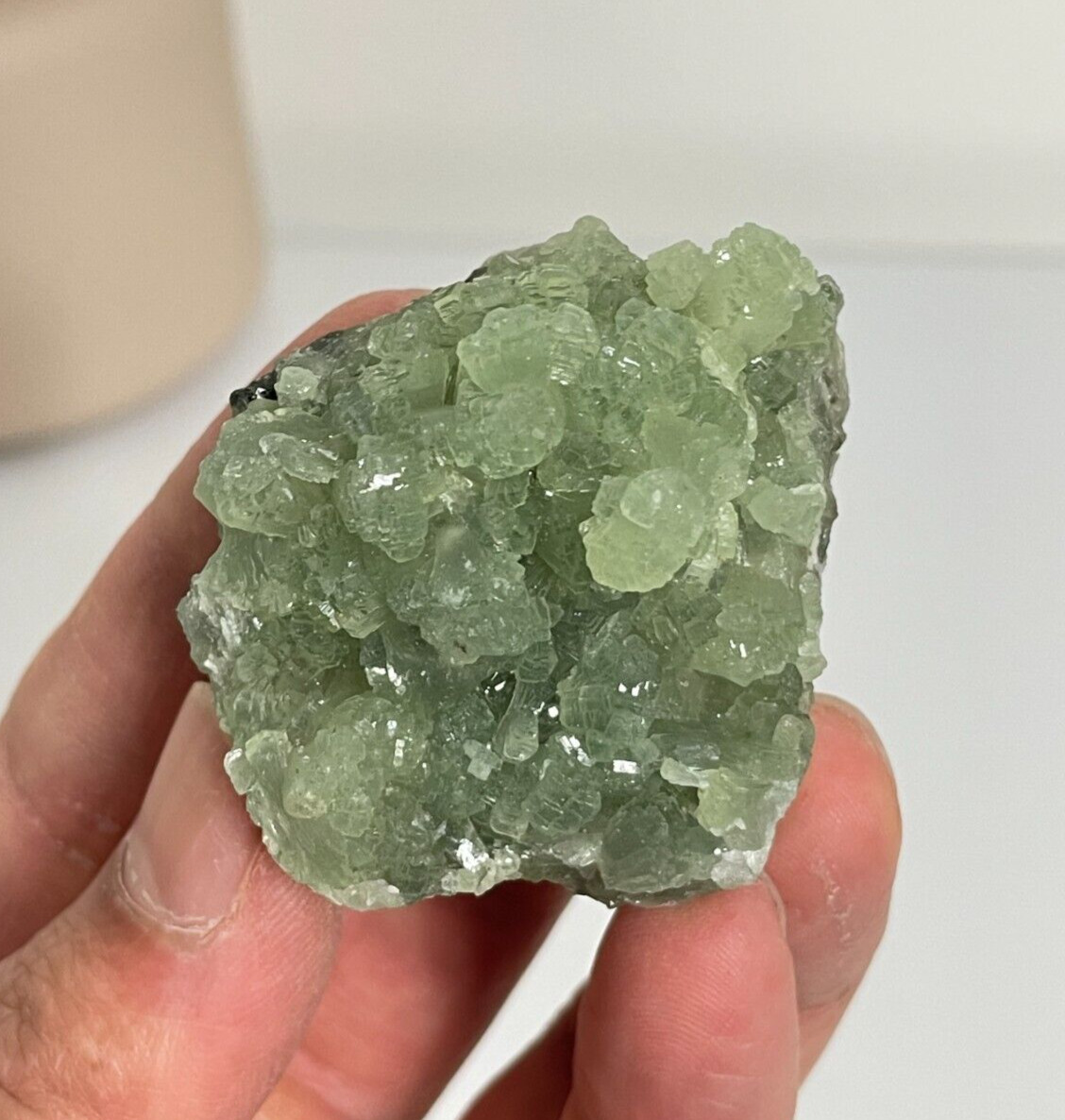 Prehnite Natural Crystal Cluster High-Grade PR022