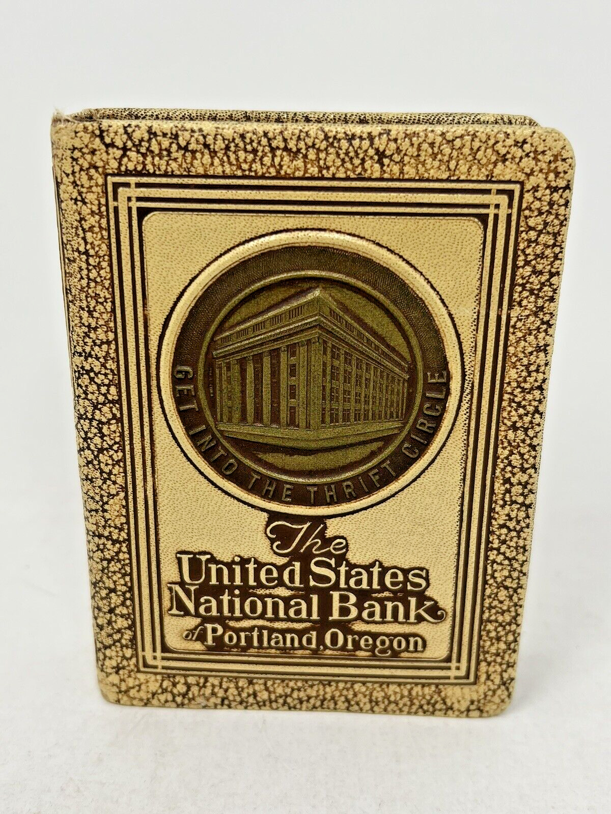 Vtg Bankers Utilities Co Book Coin US NATIONAL BANK of PORTLAND OREGON 1923