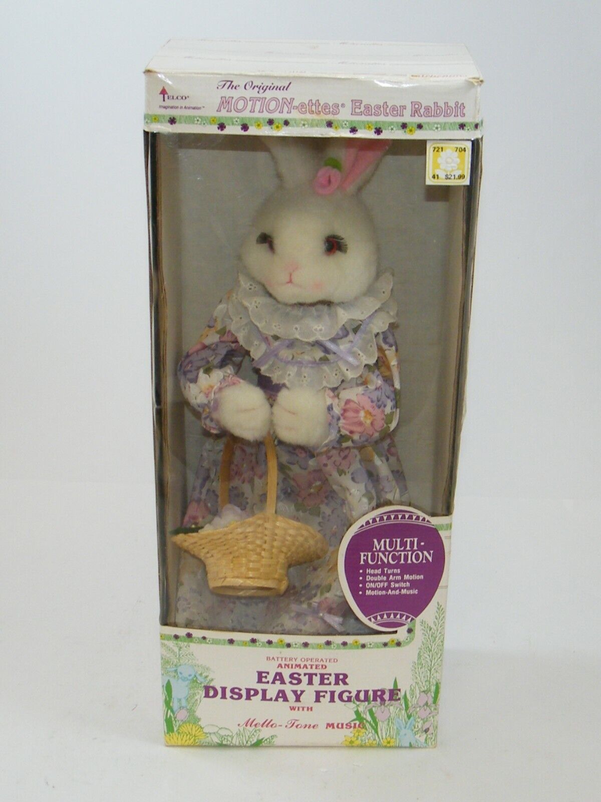 1991 TELCO MOTION - ETTES ANIMATED EASTER BUNNY 17\