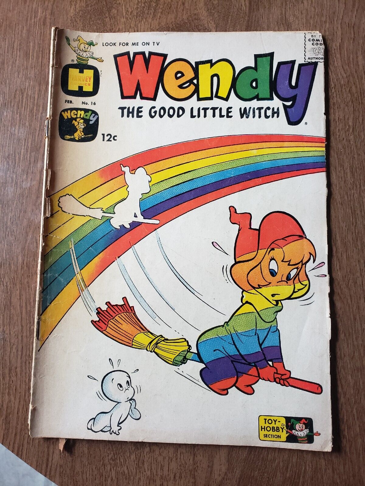 Wendy The Good Little Witch # 16 Good rare key casper vintage harvey comic pride