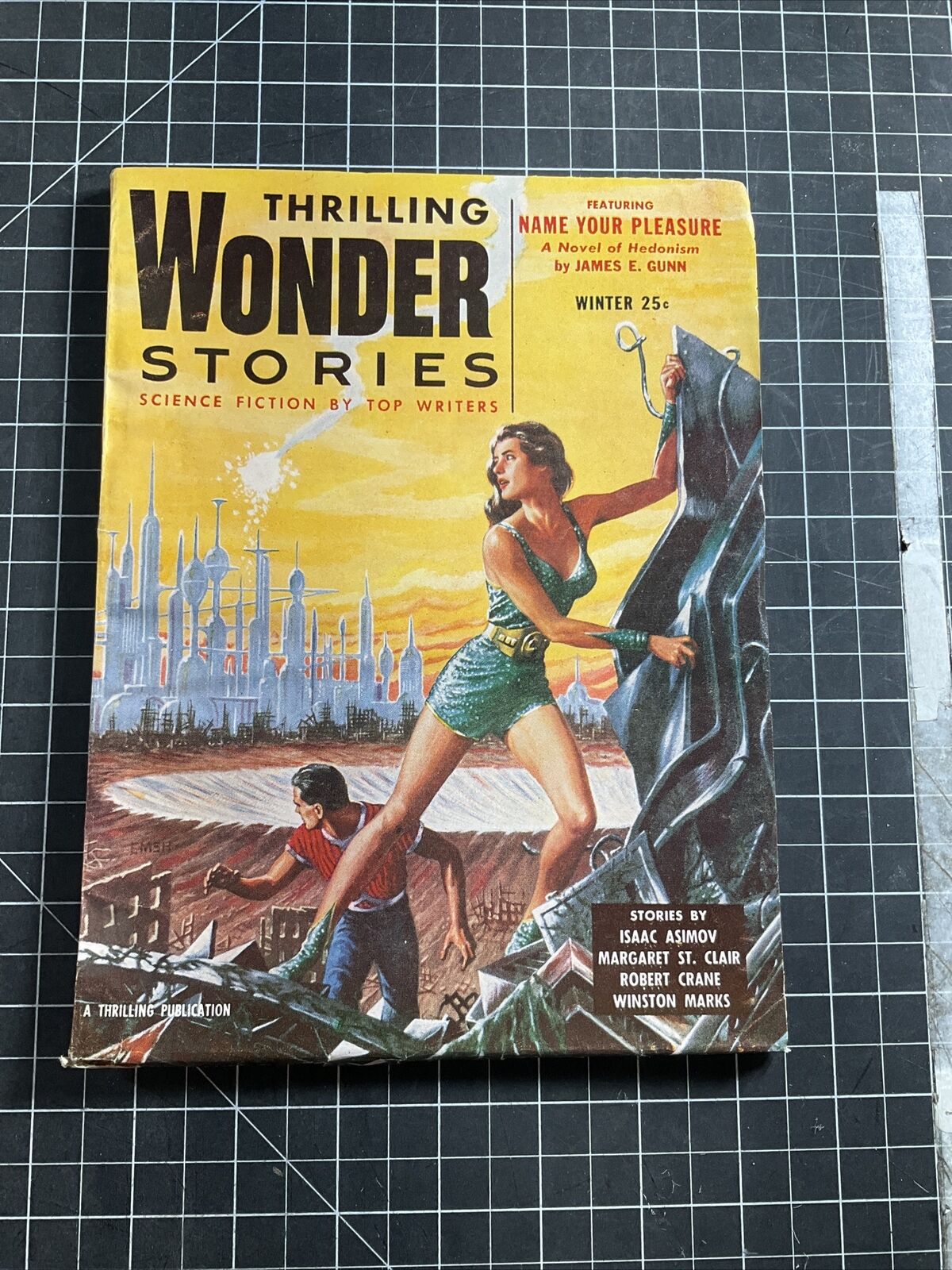 Thrilling Wonder Stories Vol. 44 #3-Winter 1955-