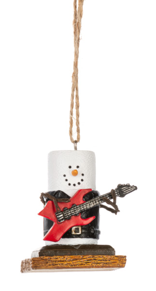 Ganz Midwest of Cannon Falls Original S'more Rock and Roll Star Ornament