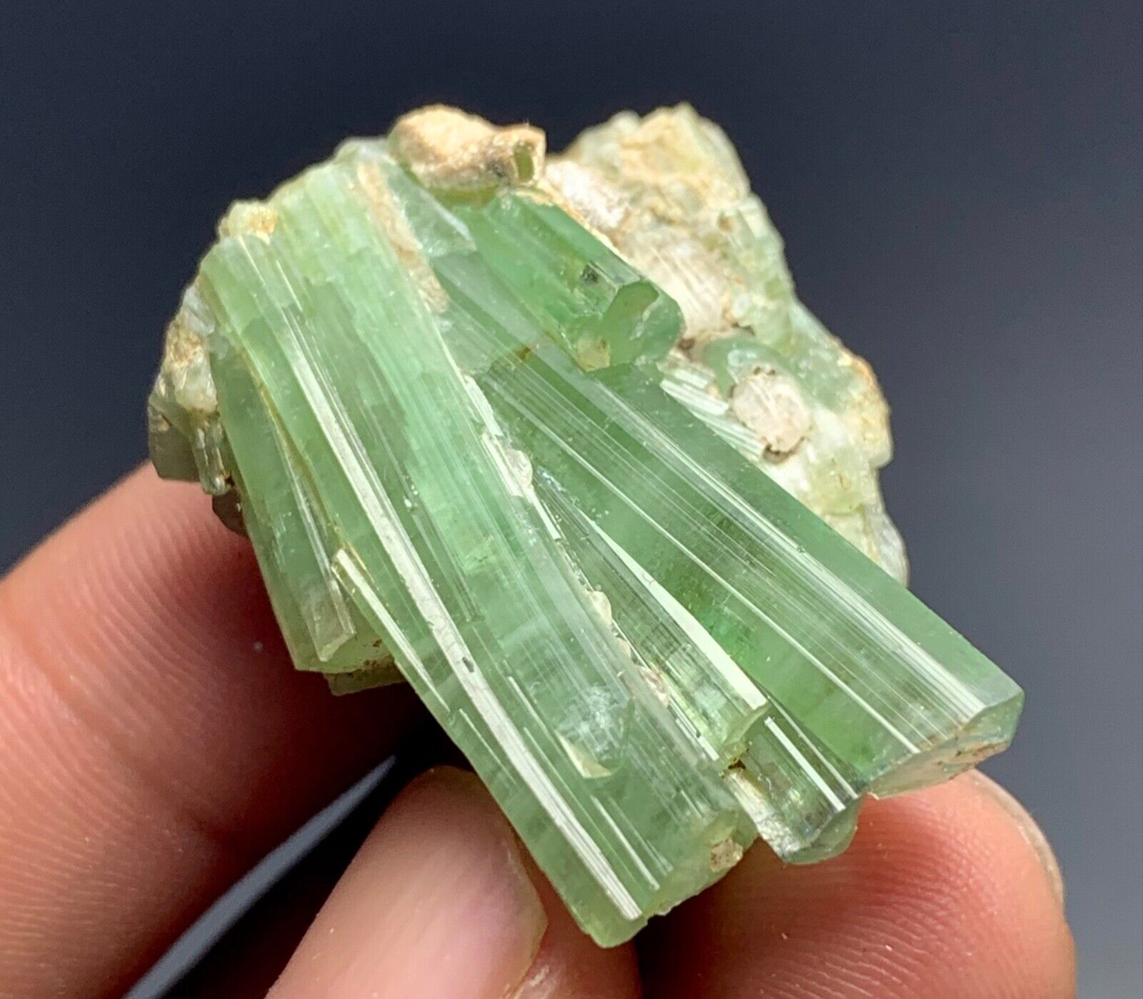 100 Cts Natural Tourmaline Crystal Bunch from Afghanistan.